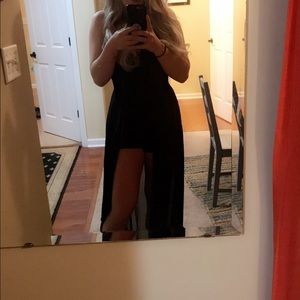 High/low semi formal dress